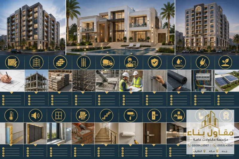 معايير بناء عماير استثمارية وفلل وعمارات