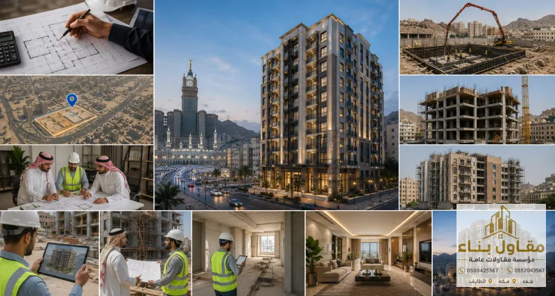 خطوات إنشاء عمائر سكنية ناجحة في مكة